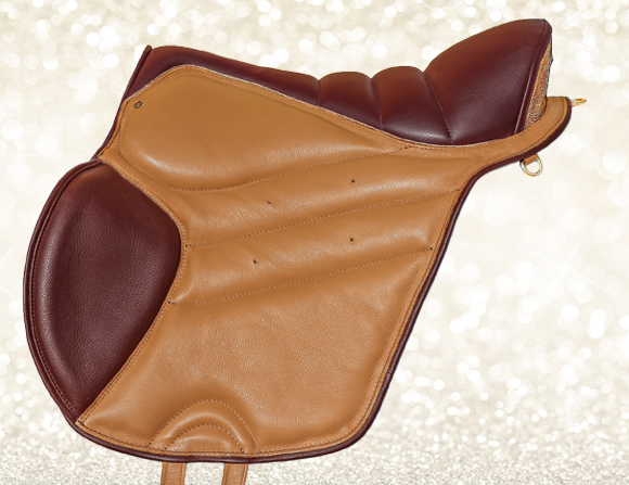 TREKKING PAD - EXTRA chestnut - camel - gold