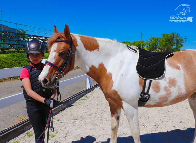 FULLY GELLED RIDING PAD - EXTRA - Color: Black + bright hem