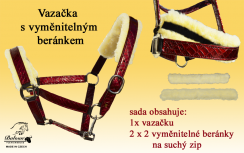 HALTER - WITH REMOVABLE SHEEPSKIN