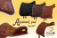 Academic pad - special - velour + smooth leather, all color combinations