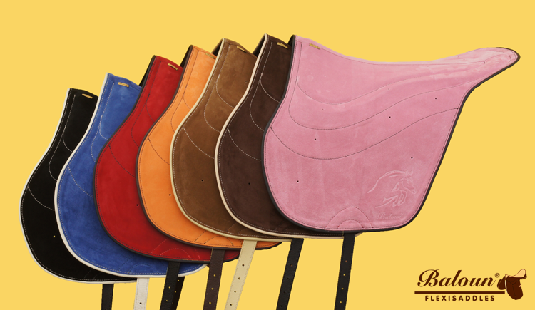 Baloun® riding pads in color variants