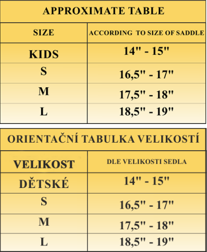 TREKING PAD - EXTRA - hladká kůže - Barva: Kaštanová