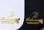 SADDLE PAD - with gold embroidery