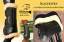 Černé kožené šlachovky Baloun® - set obsahuje polstrování z neoprenu a umělého beránka