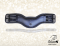 Anatomic girth Baloun® made of black smooth leather